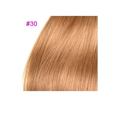 Orange Brazilian Straight Remy Human Hair Bundle Extensions 8-26 Inch