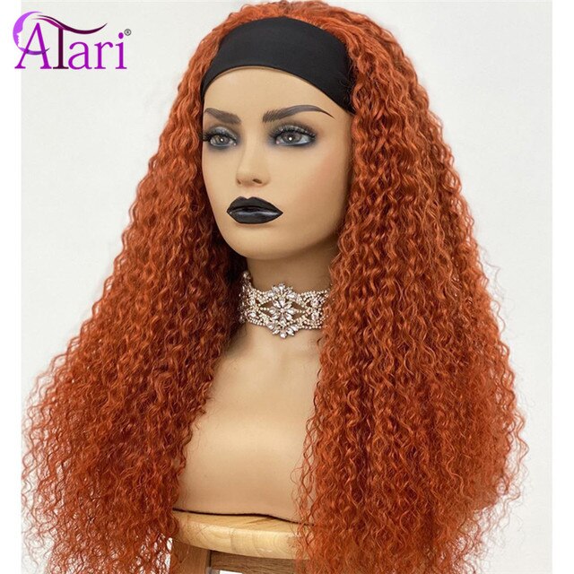 Indian Water Wave Virgin Human Hair Full Glue Less Machine Made Lace Wig 180% Density